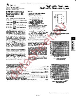 CD40161BNSR datasheet  